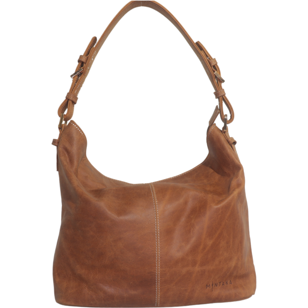 Olivia Hobo Leather Bag