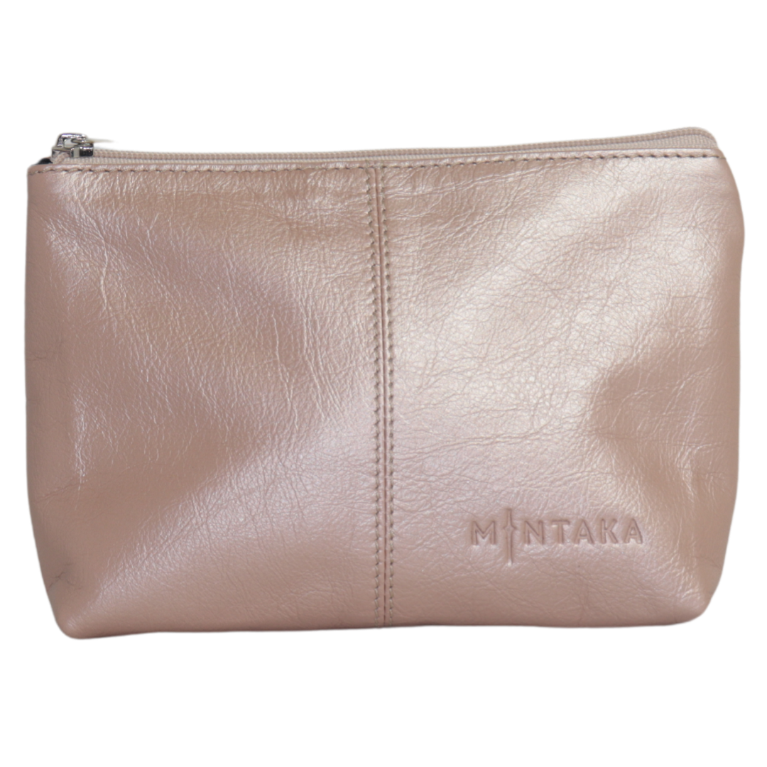 Helio Leather Cosmetic Bag