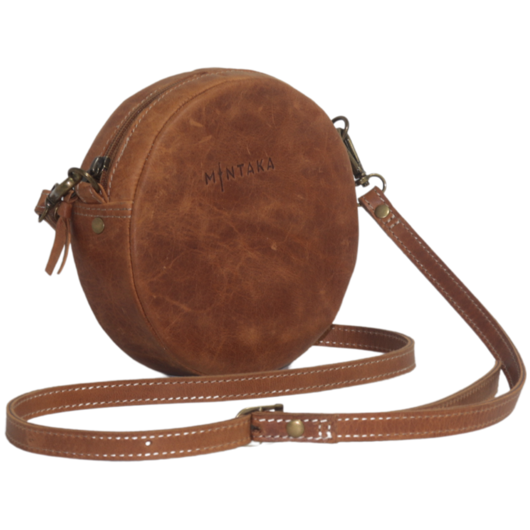 Orbit Cross Body Leather Bag
