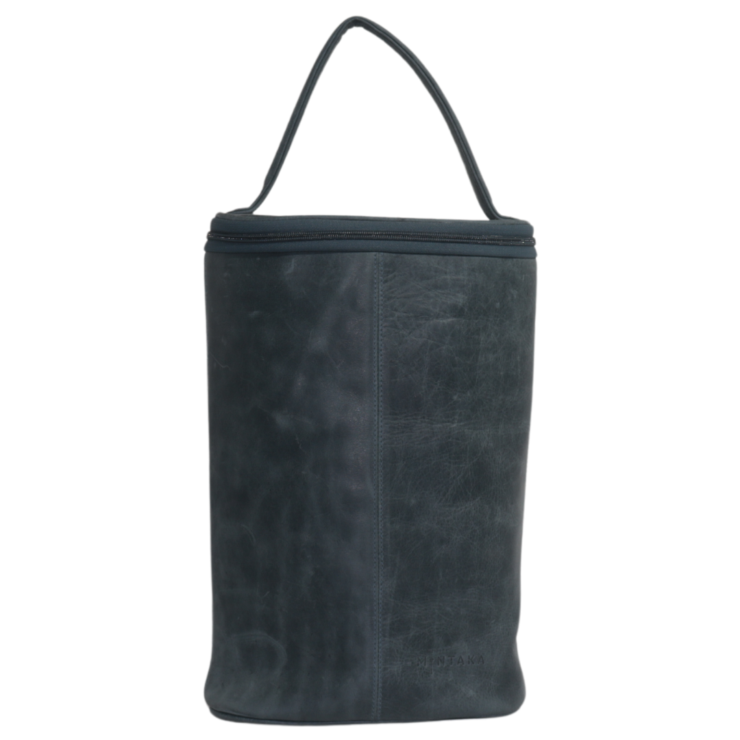 Zip Wine Leather Carrier