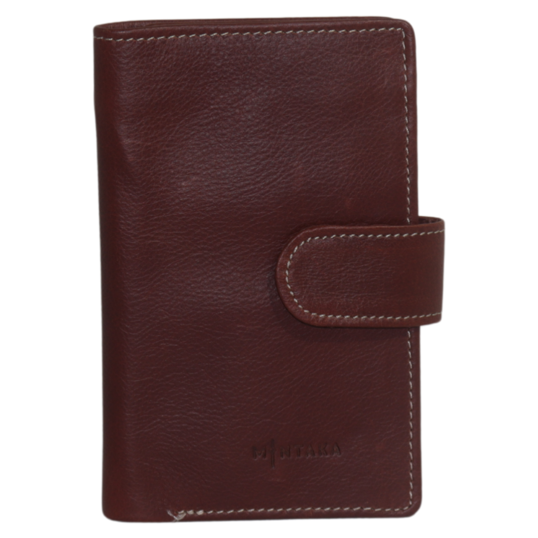 Hannah 3 Fold Unisex Leather Purse