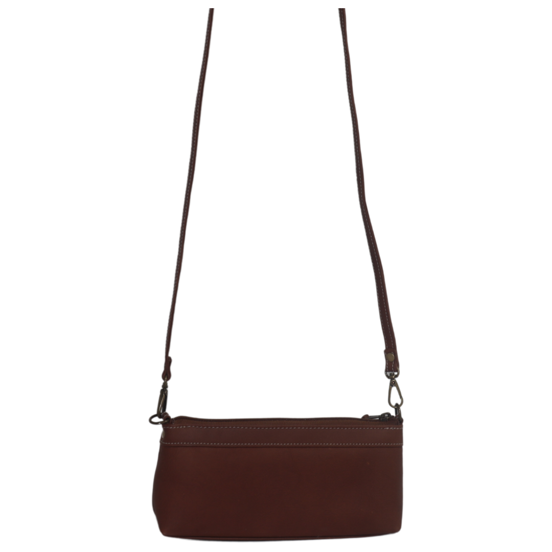 Carol Leather Clutch Mintaka Bags