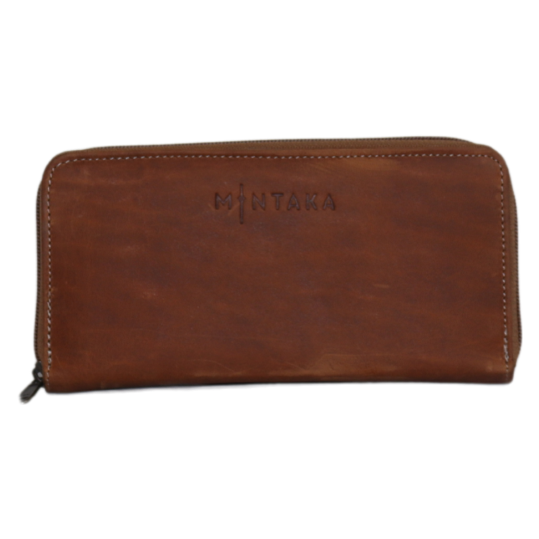 Charmaine Zip Leather Purse