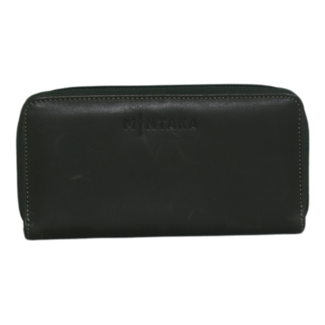 Charmaine Zip Leather Purse