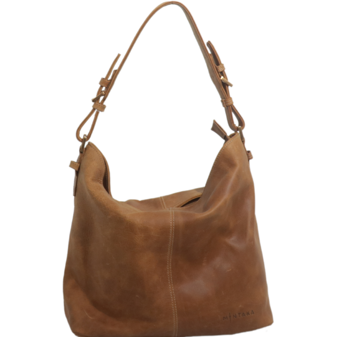 Olivia Hobo Leather Bag