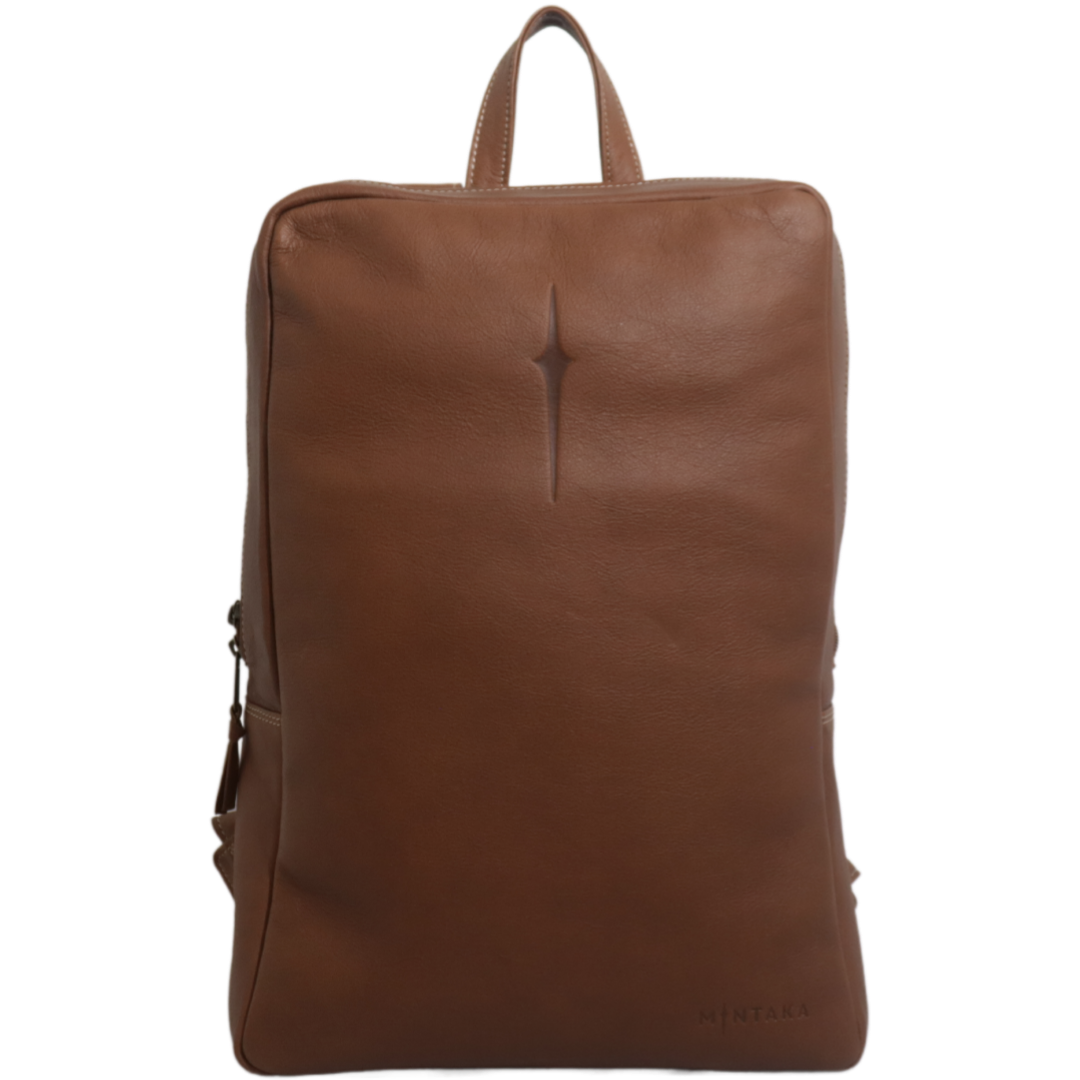 Toni Leather Laptop Backpack