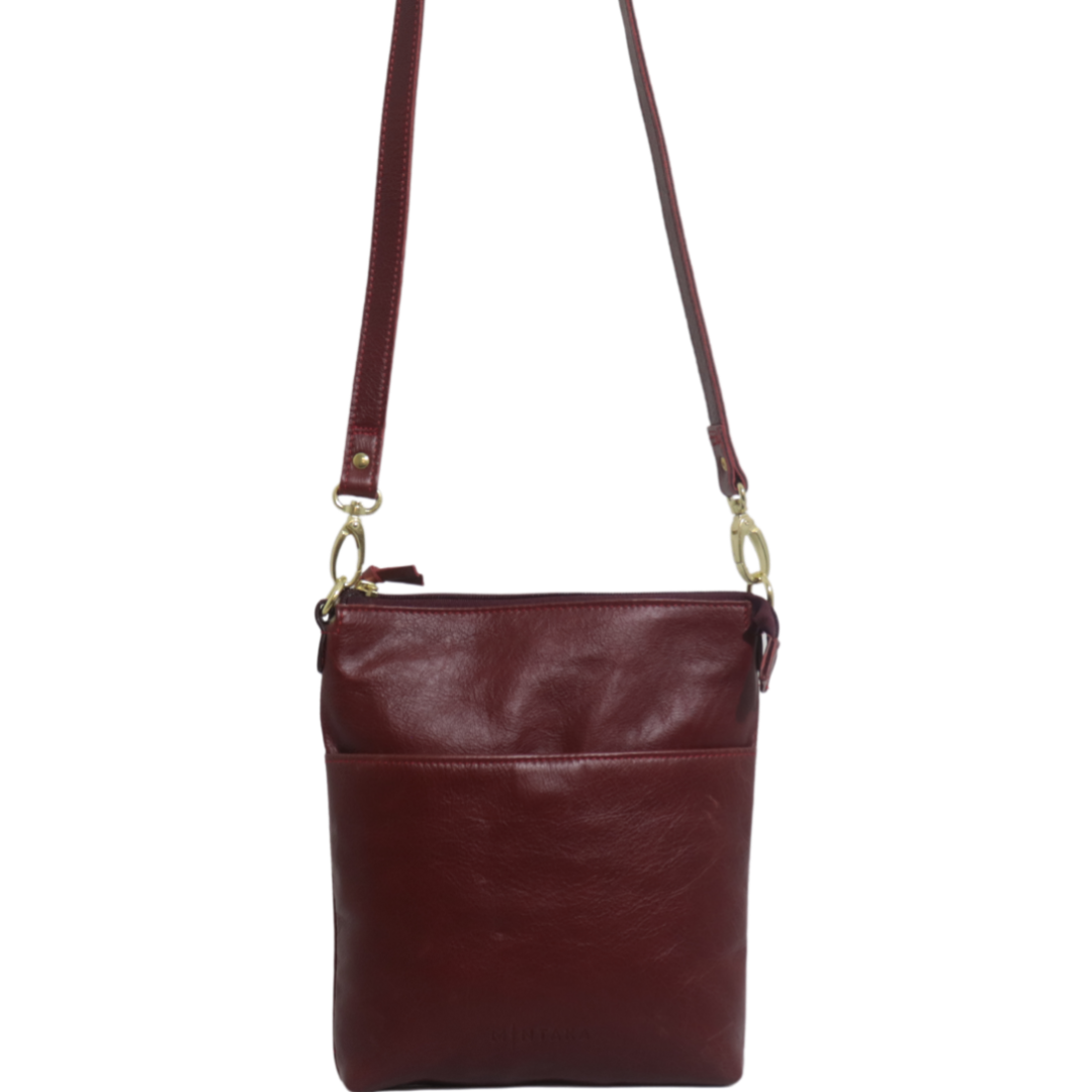Celina Cross Body Leather Bag