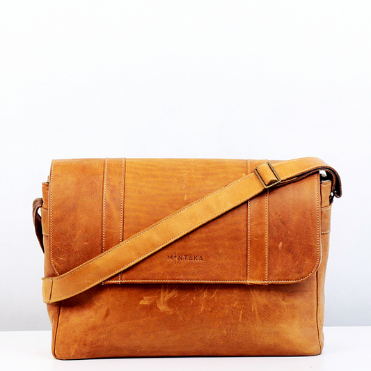 Smith Leather Laptop Satchel