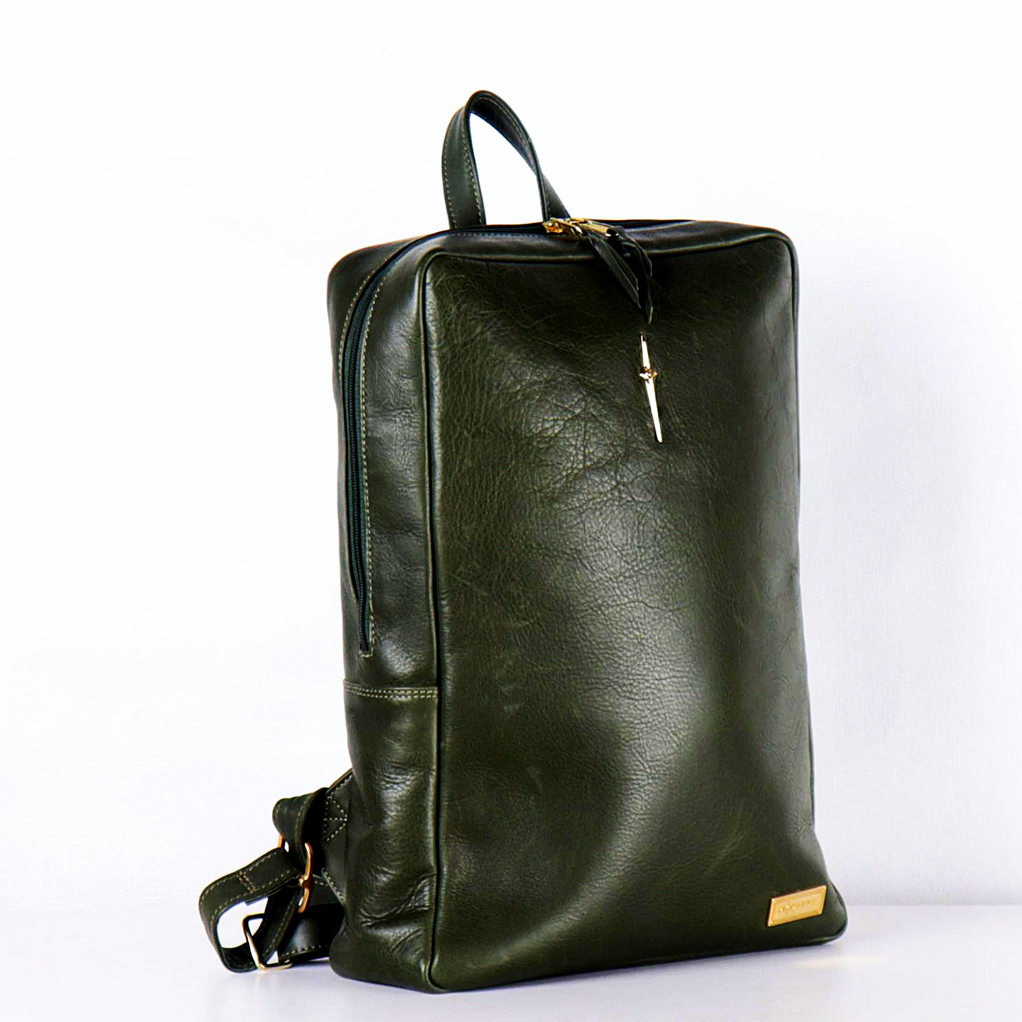Toni Leather Laptop Backpack
