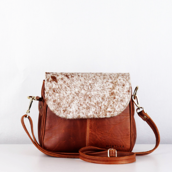 Emma Nguni Leather Satchel