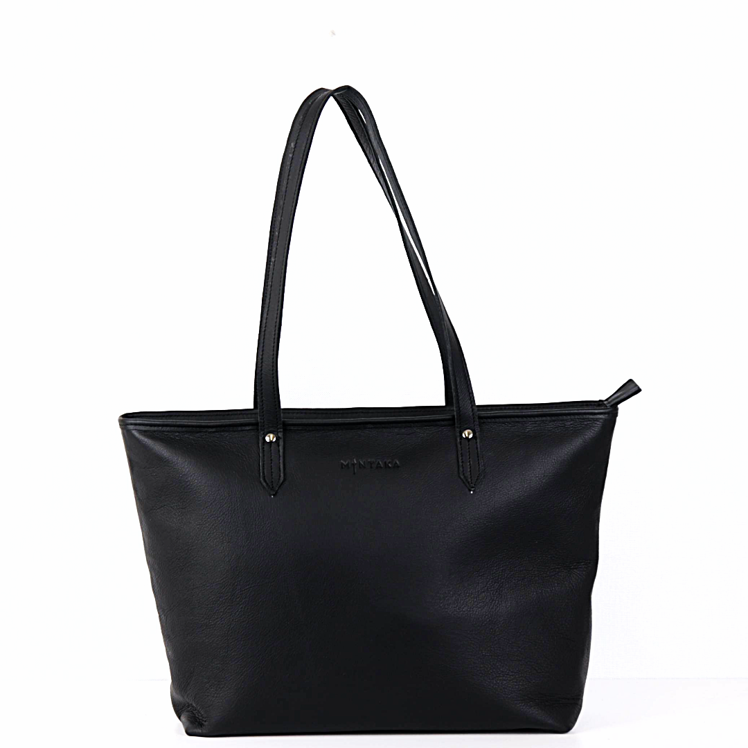 Luna Leather Shopper