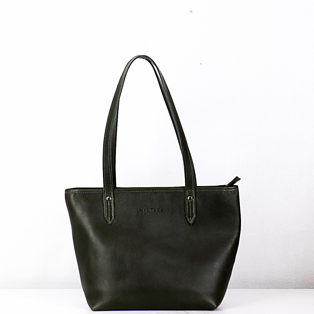 Little Luna Leather Shopper
