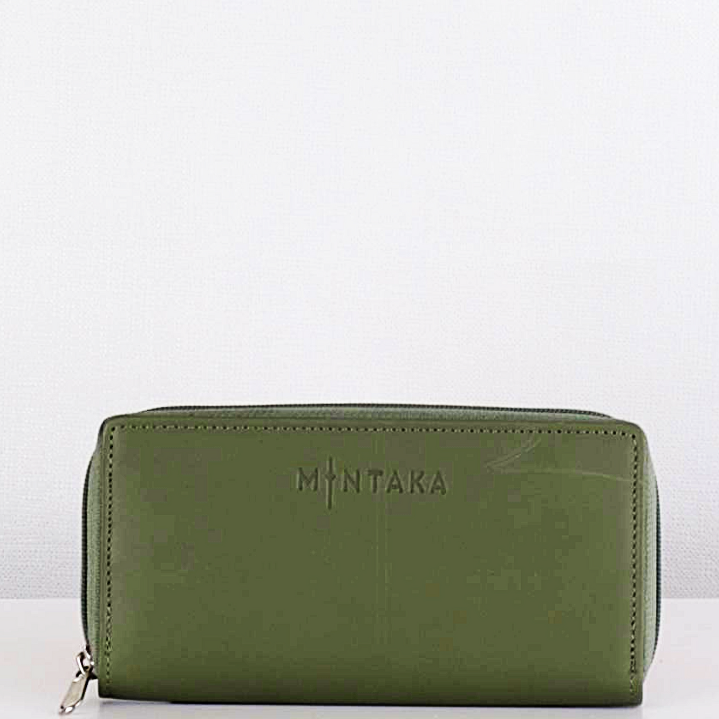 Tina Leather Zip Around Purse