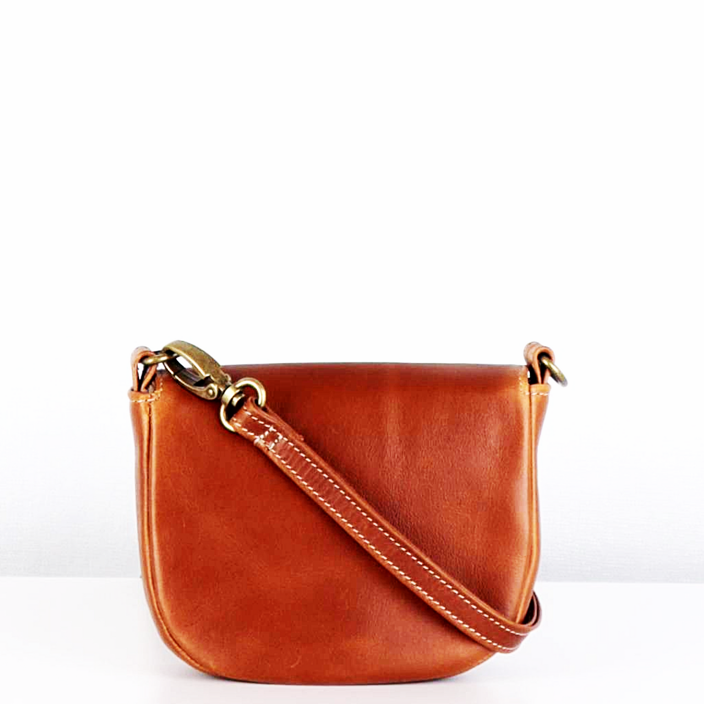 Zimbali Crossbody Leather Satchel Bag