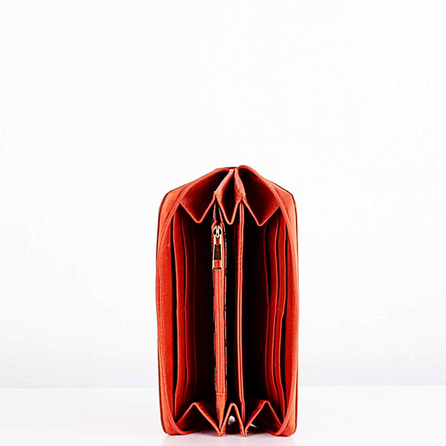 Charmaine Zip Leather Purse