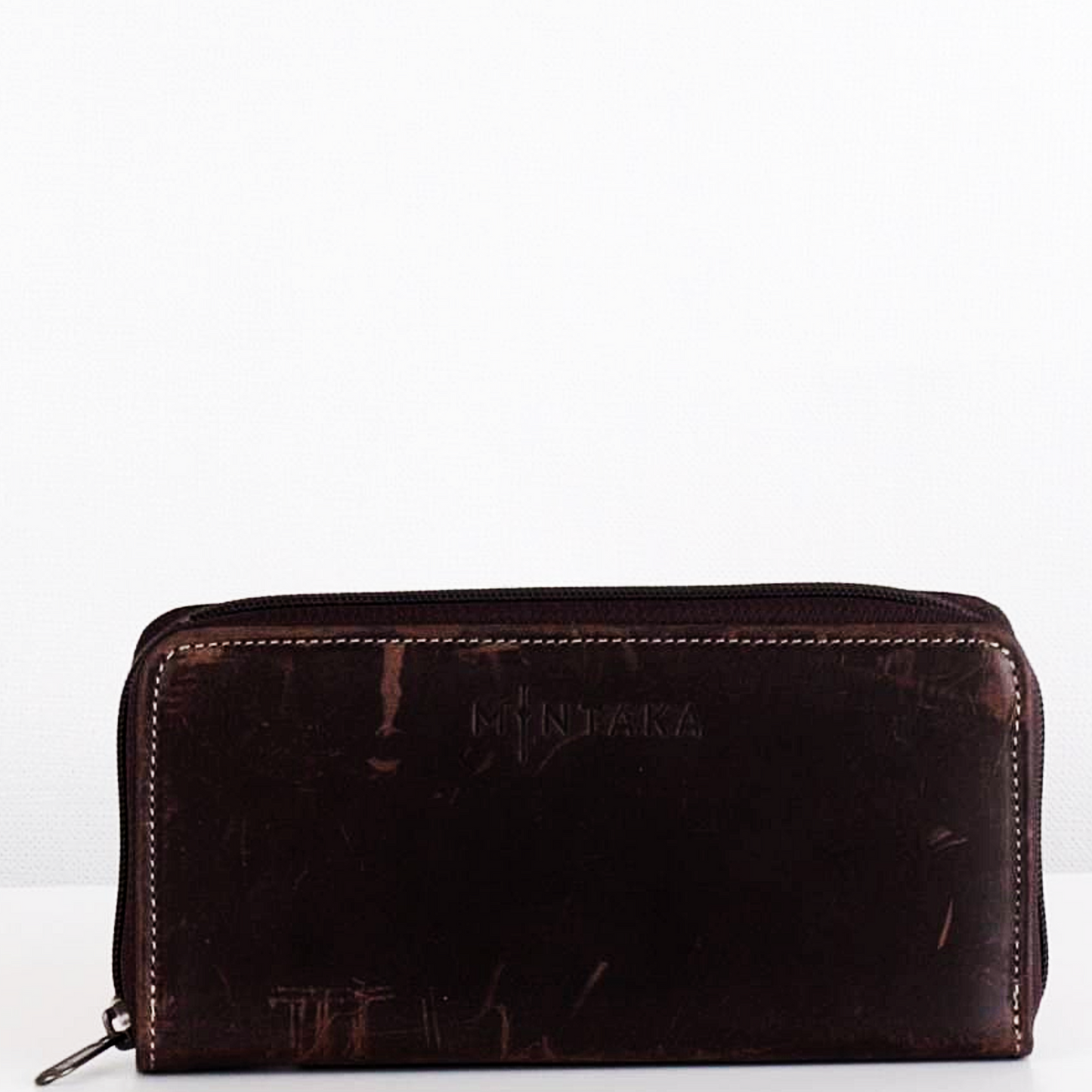Charmaine Zip Leather Purse