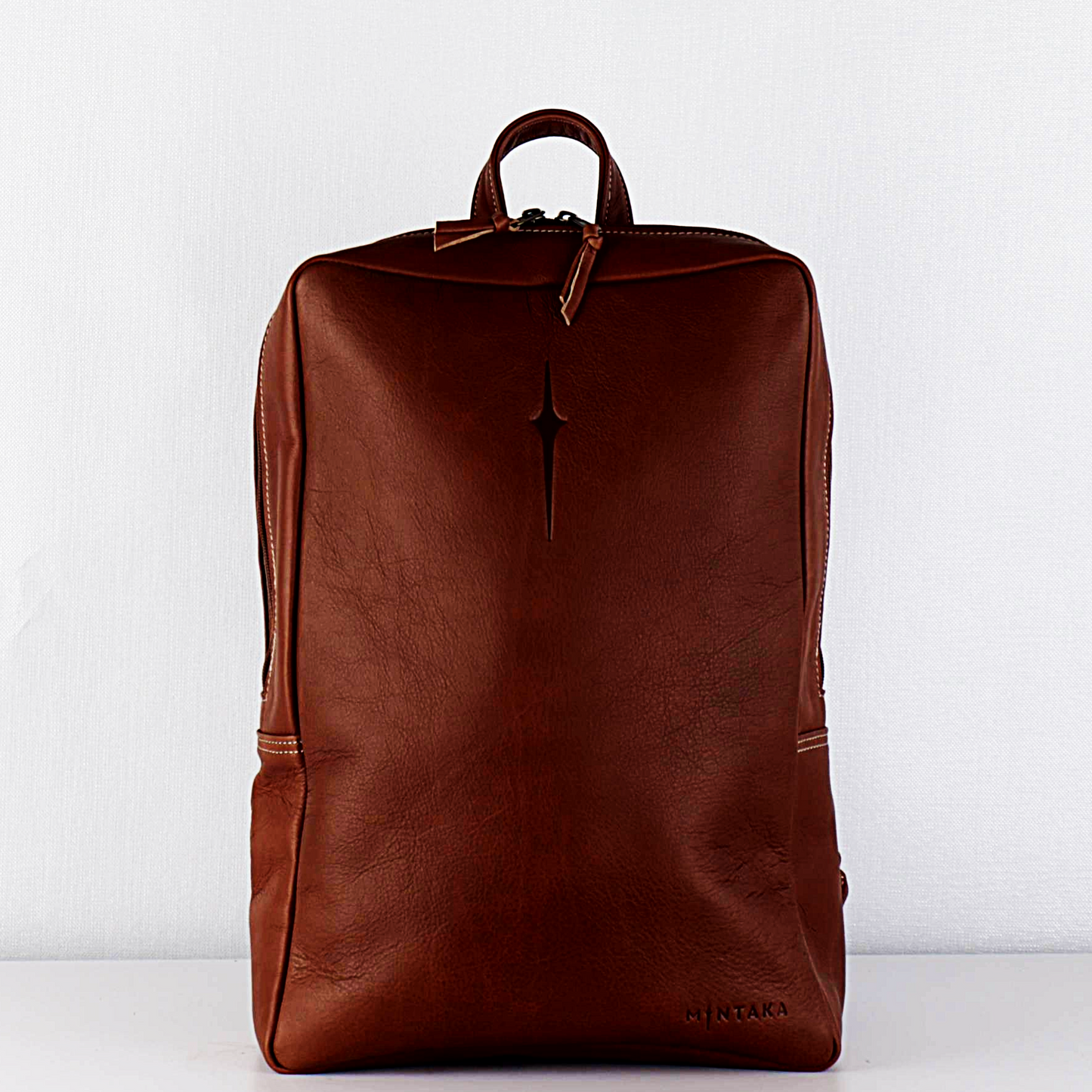 Toni Leather Laptop Backpack