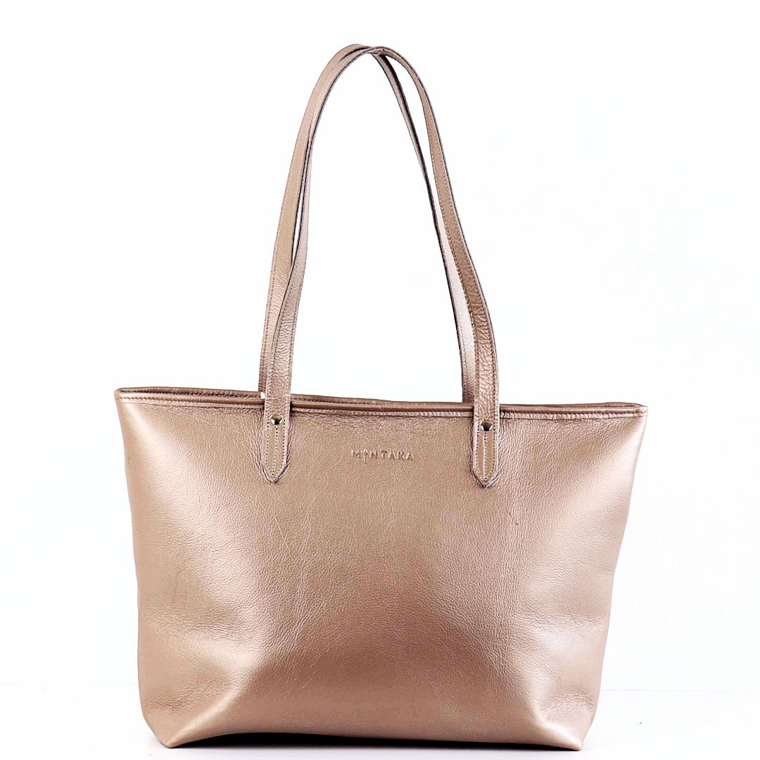 Luna Leather Shopper