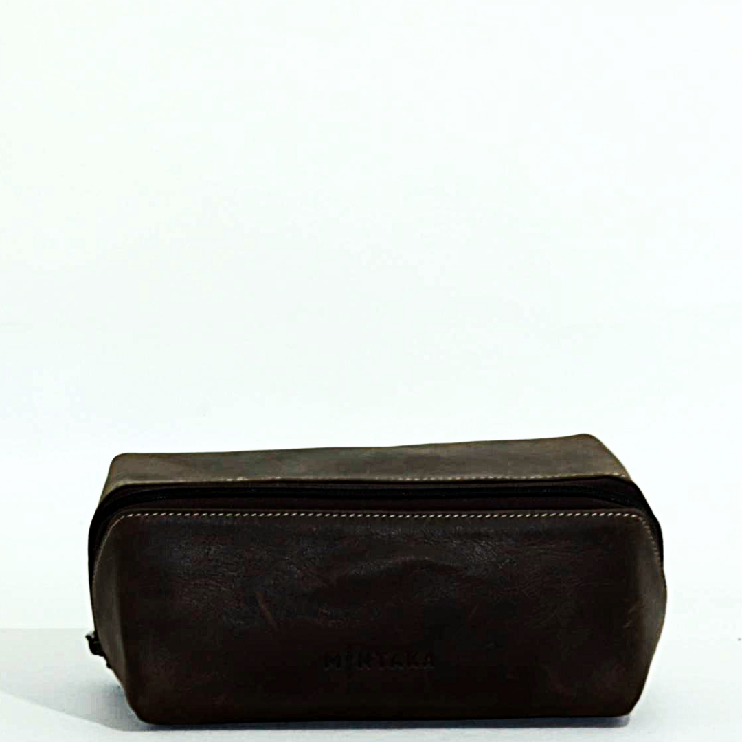 Smart Leather Washbag