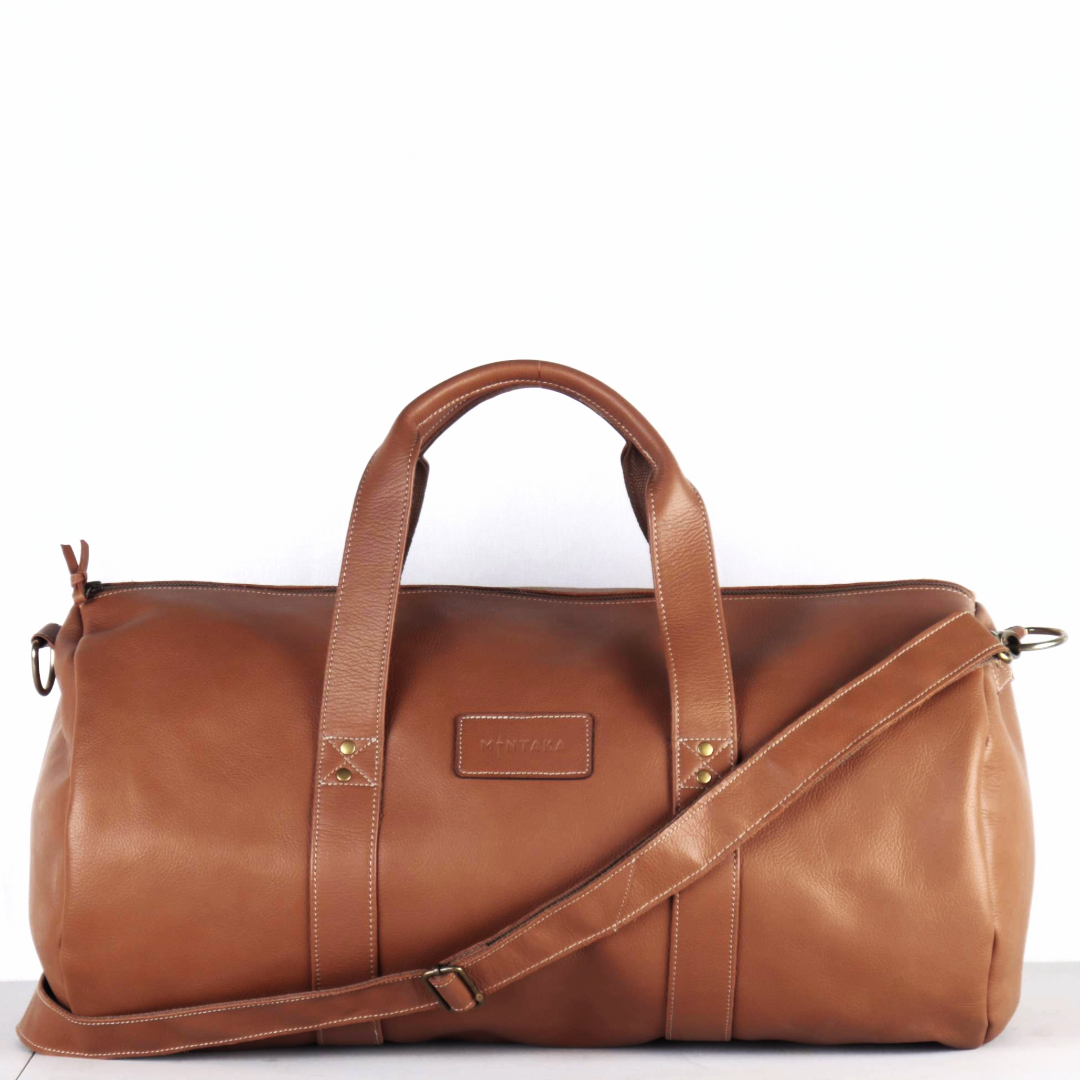 Fabi Leather Duffel Bag