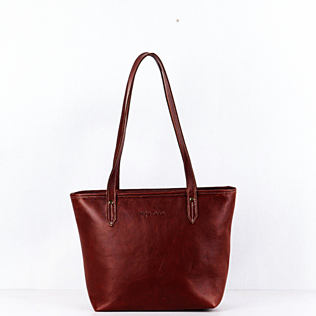 Little Luna Leather Shopper