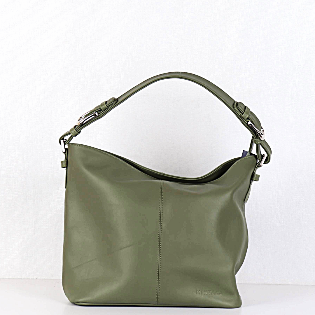 Olivia Hobo Leather Bag
