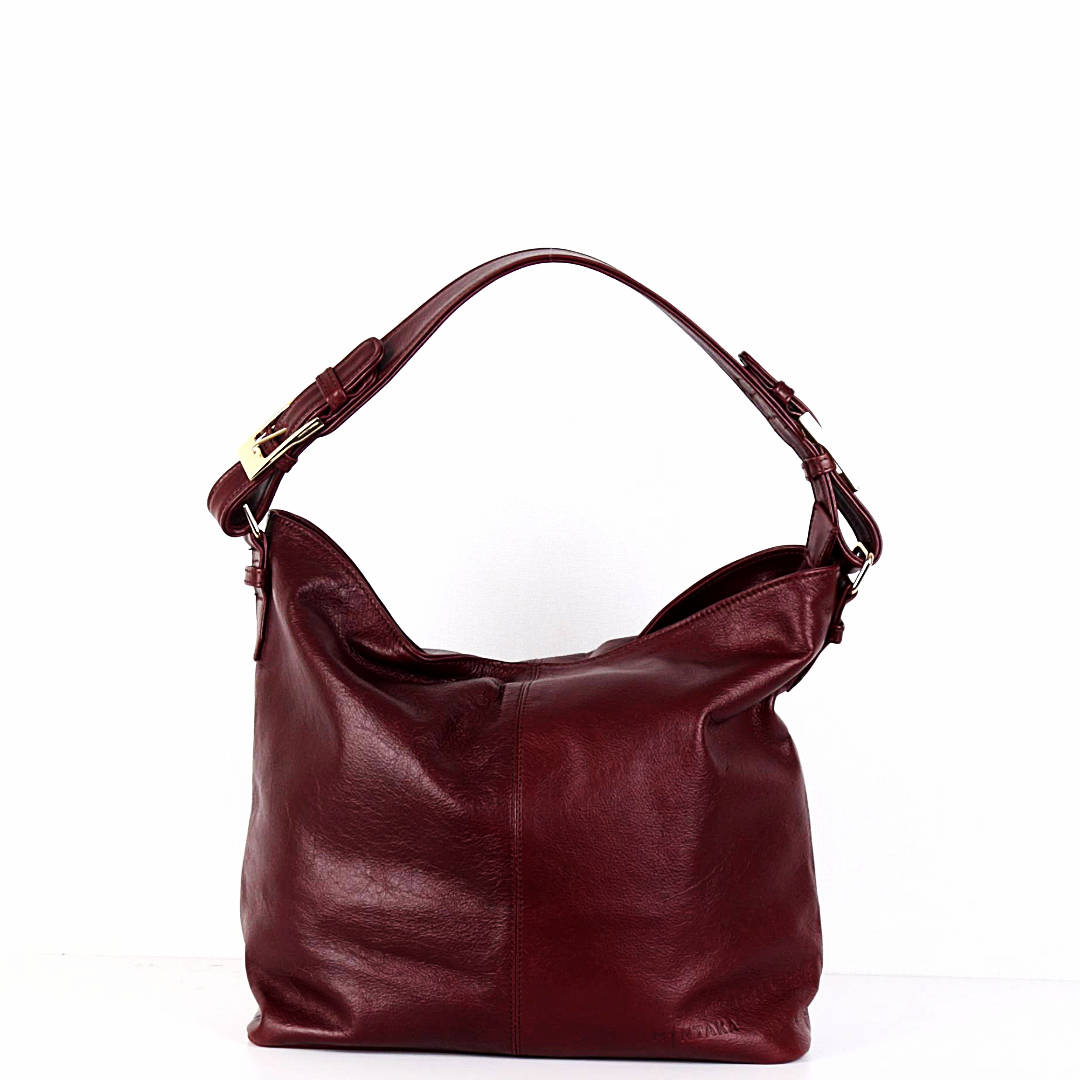 Olivia Hobo Leather Bag