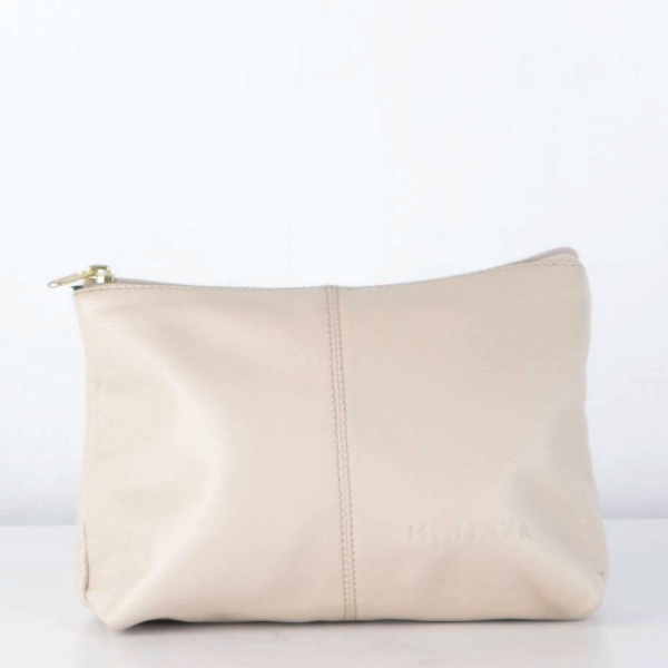 Helio Leather Cosmetic Bag