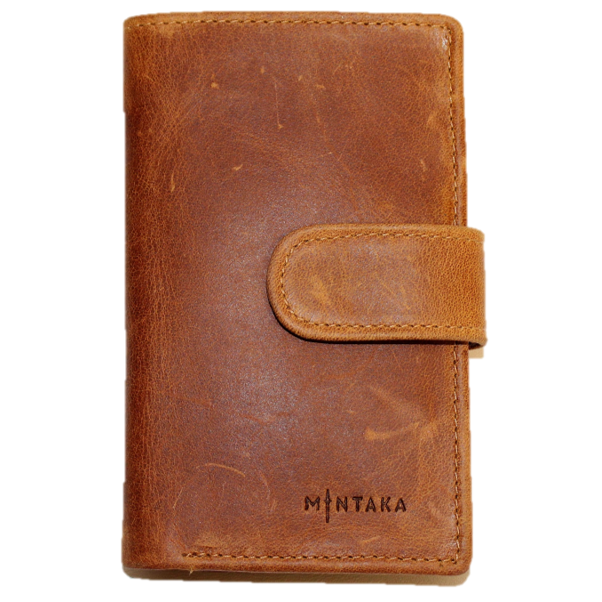 Hannah 3 Fold Unisex Leather Purse