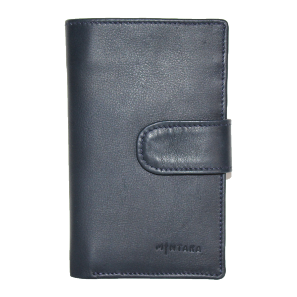 Hannah 3 Fold Unisex Leather Purse