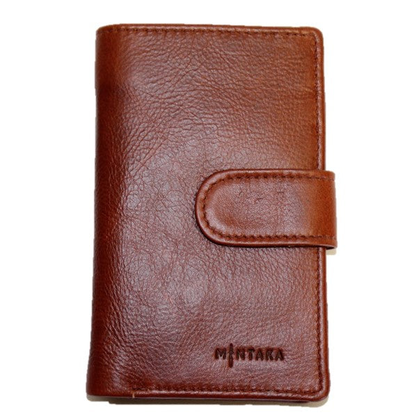 Hannah 3 Fold Unisex Leather Purse