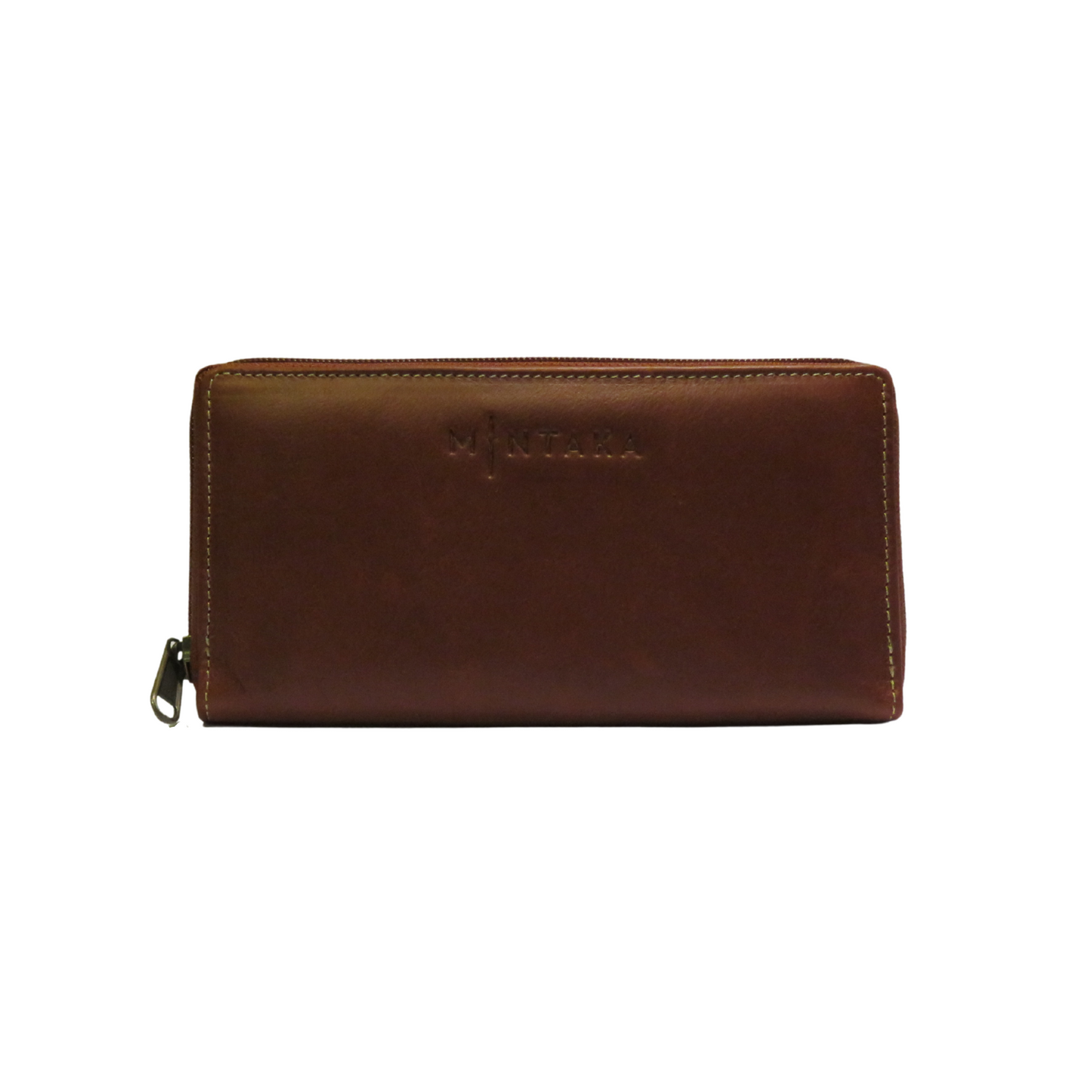 Tina Leather Zip Around Purse