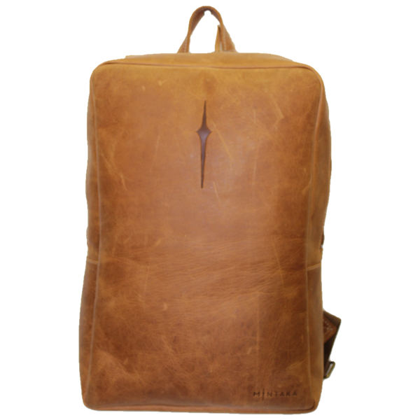 Toni Leather Laptop Backpack