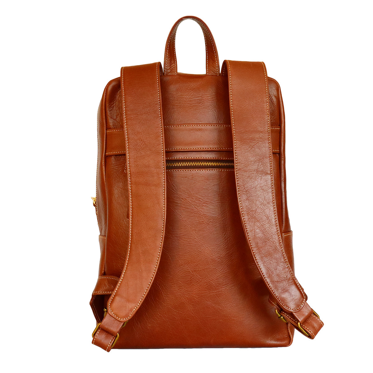 Toni Bold Leather Laptop Backpack