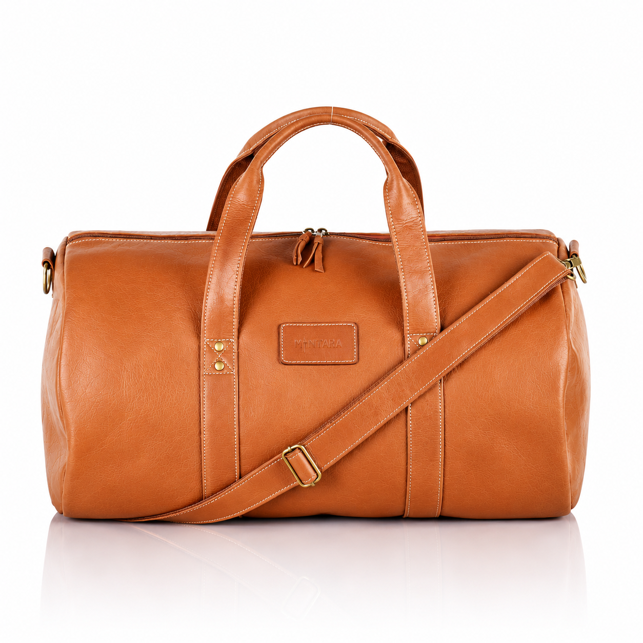 Fabi Leather Duffel Bag