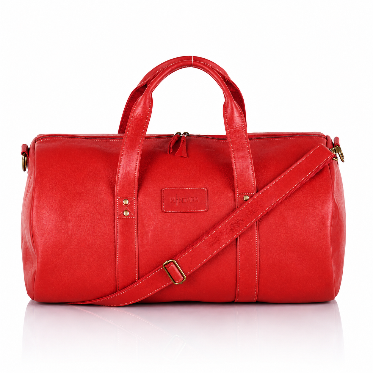 Fabi Leather Duffel Bag