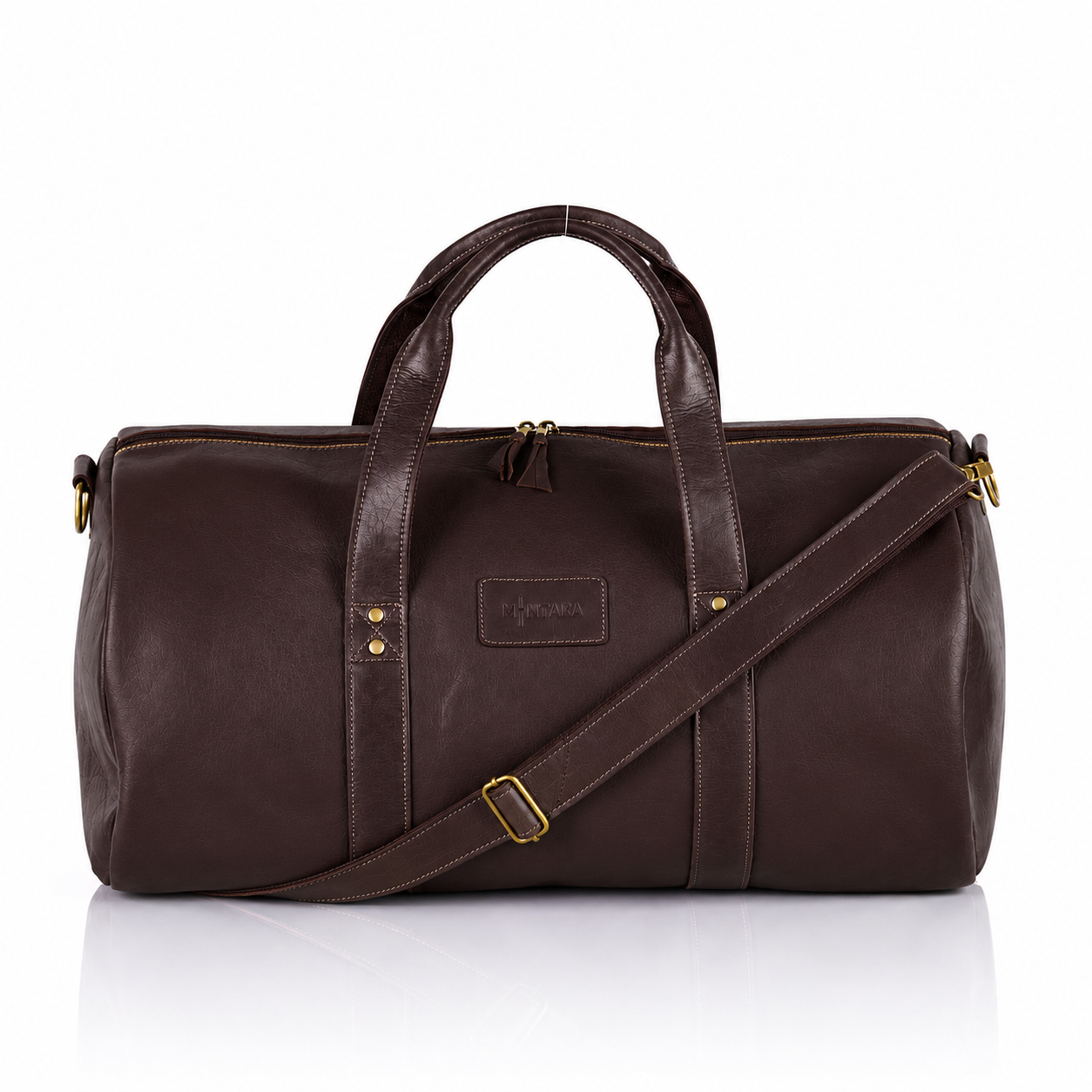 Fabi Leather Duffel Bag