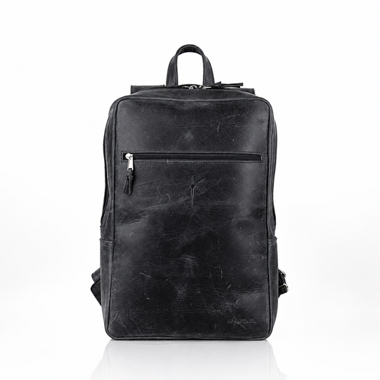 Toni Bold Leather Laptop Backpack