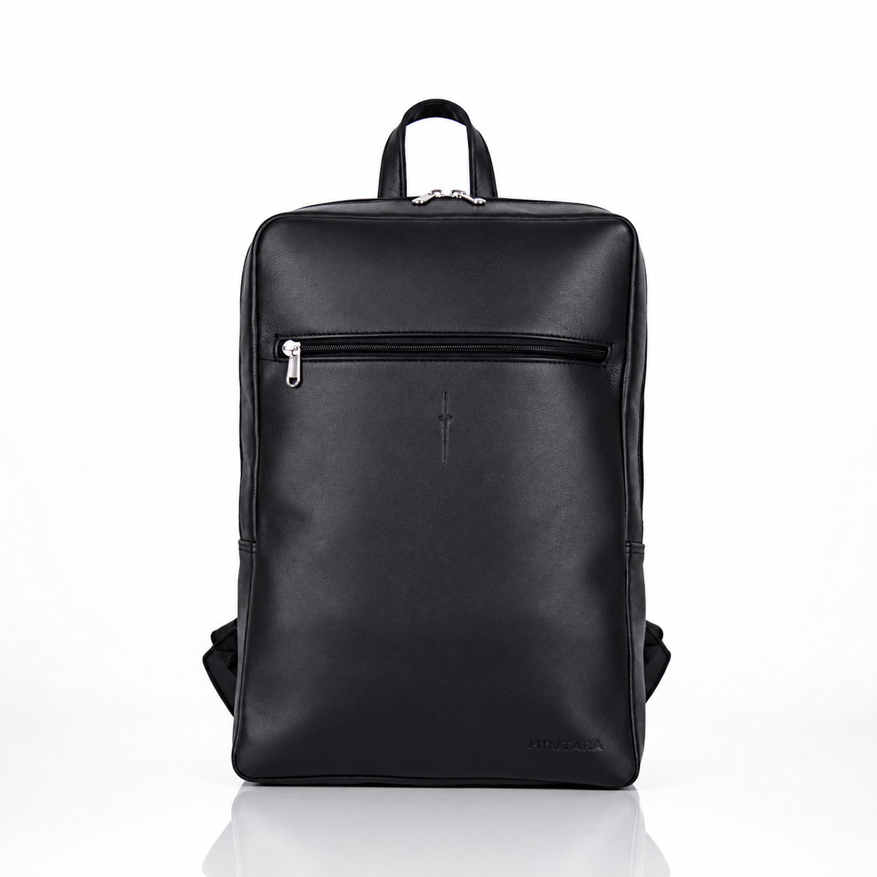 Toni Bold Leather Laptop Backpack