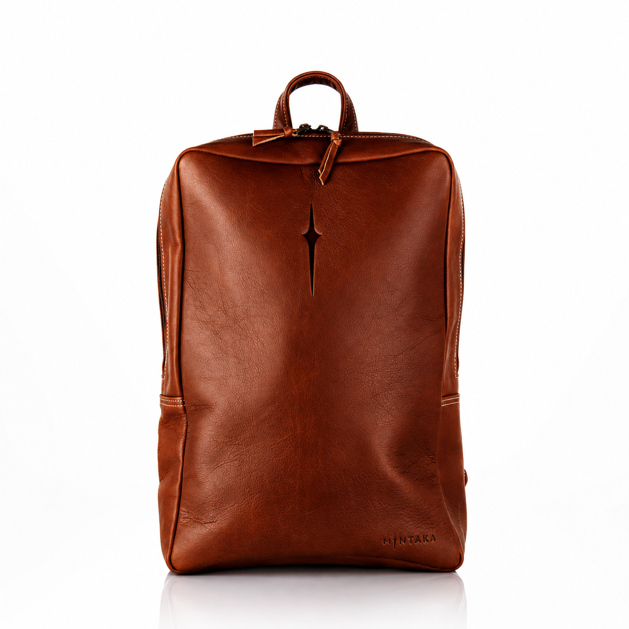 Toni Leather Laptop Backpack