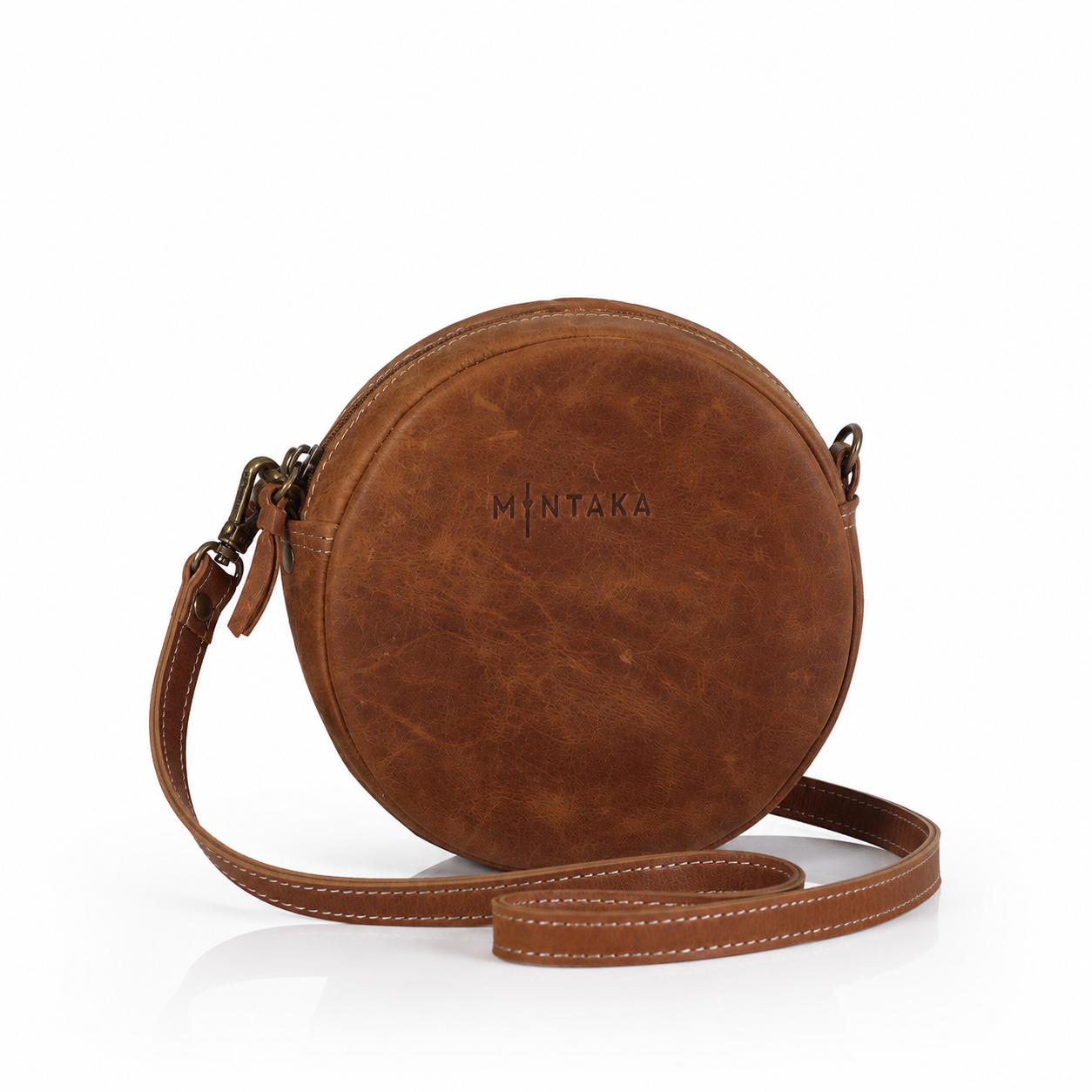Orbit Cross Body Leather Bag