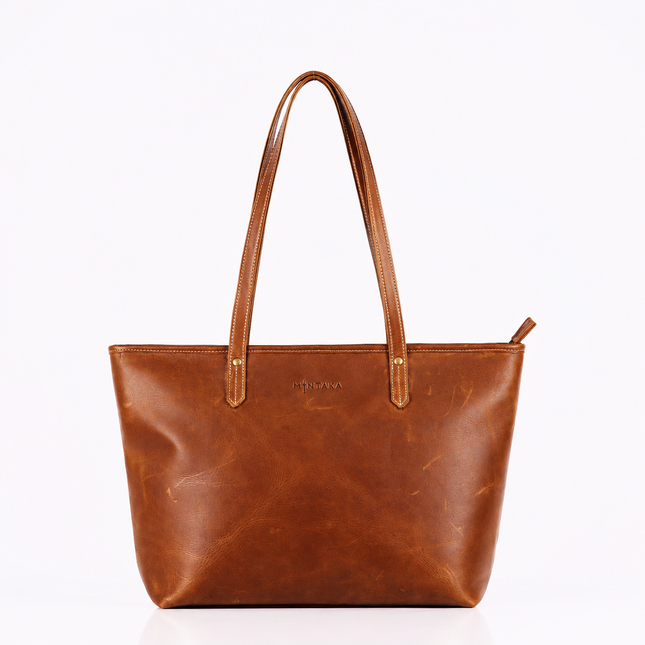 Luna Leather Shopper