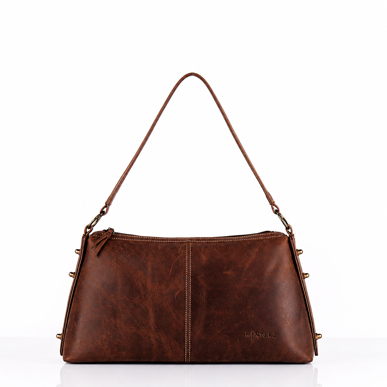 Delia Tote Leather Handbag