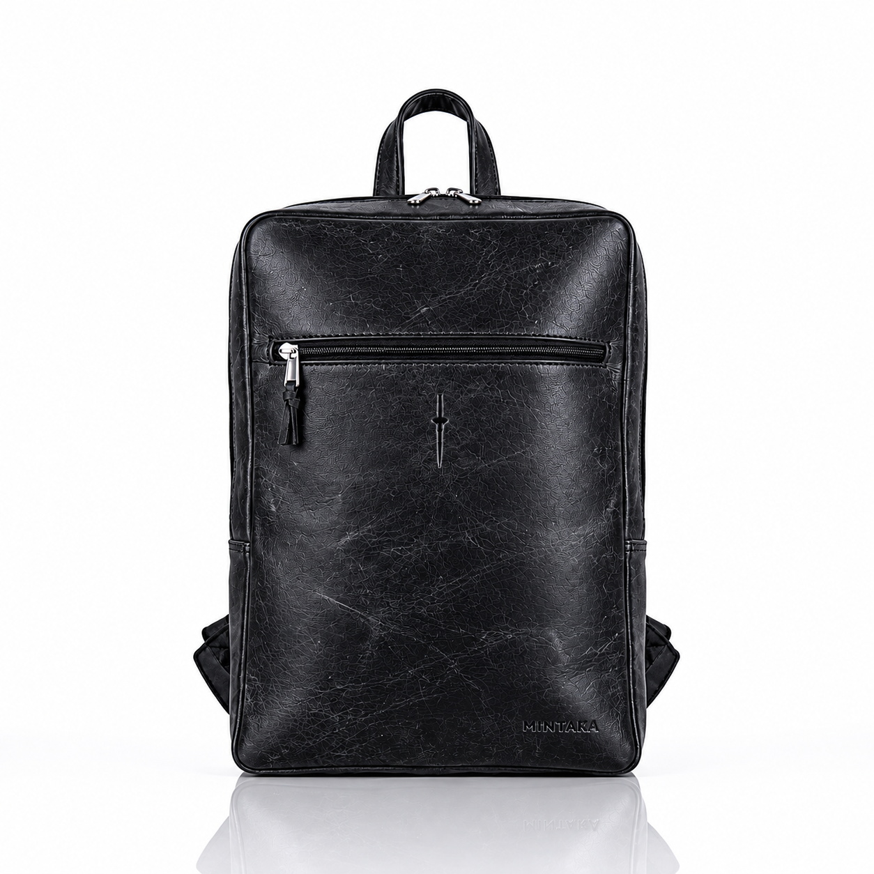 Toni Bold Leather Laptop Backpack