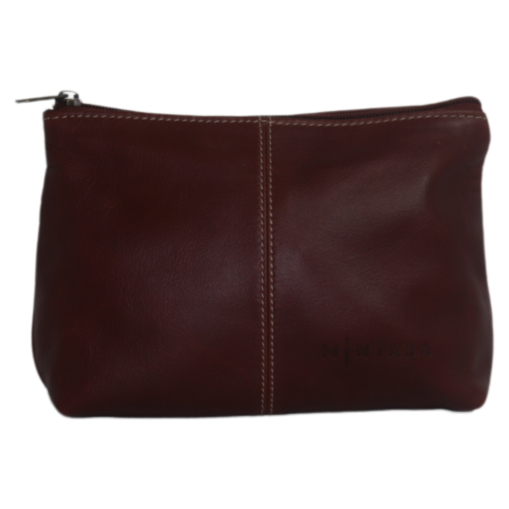 Helio Leather Cosmetic Bag