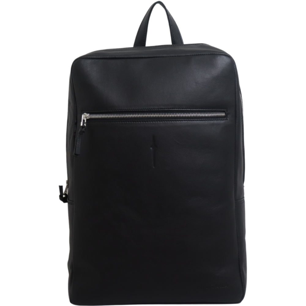 
            
                Load image into Gallery viewer, Toni Bold Leather Laptop Backpack
            
        