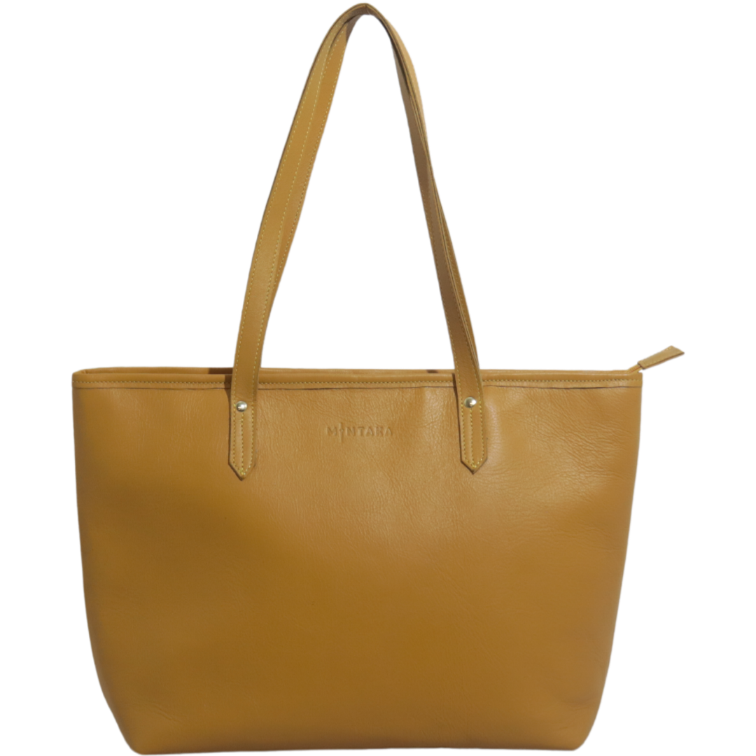 Luna Leather Shopper