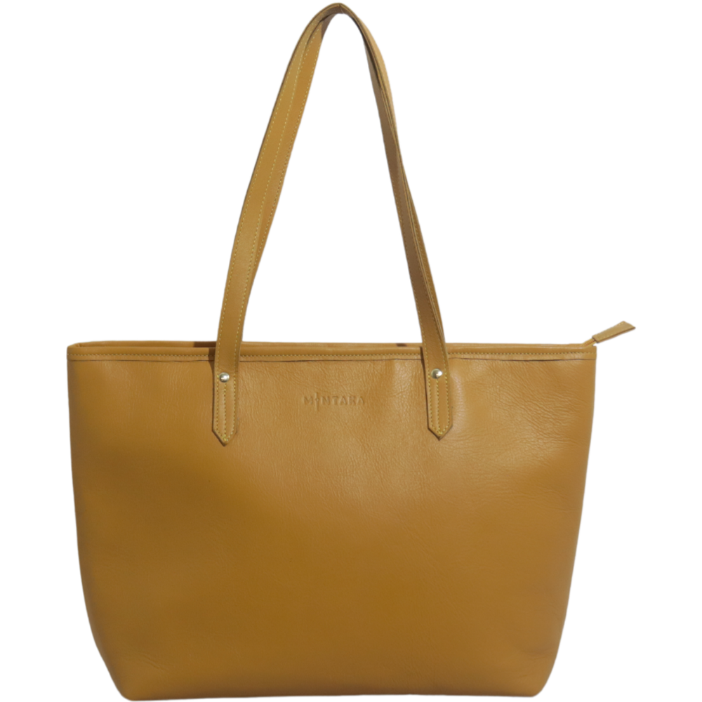 Luna Leather Shopper