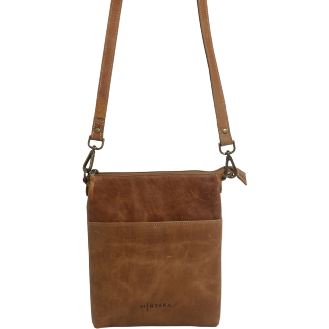 Celina Cross Body Leather Bag
