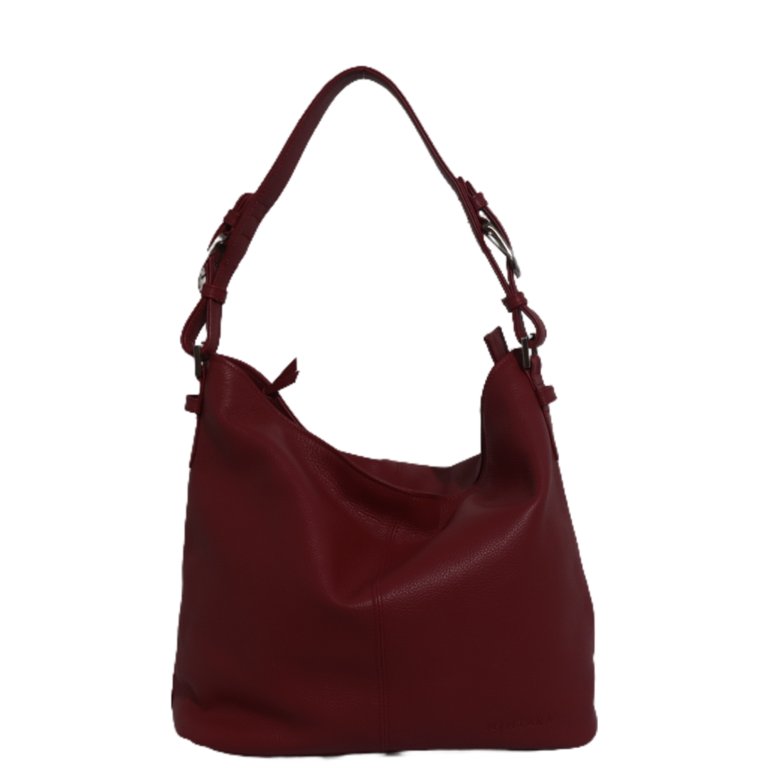 Olivia Hobo Leather Bag